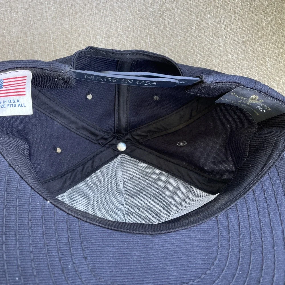 USS Constellation CV - 64 Hat SnapBack Adjustable US Navy Eagle Crest Made in US